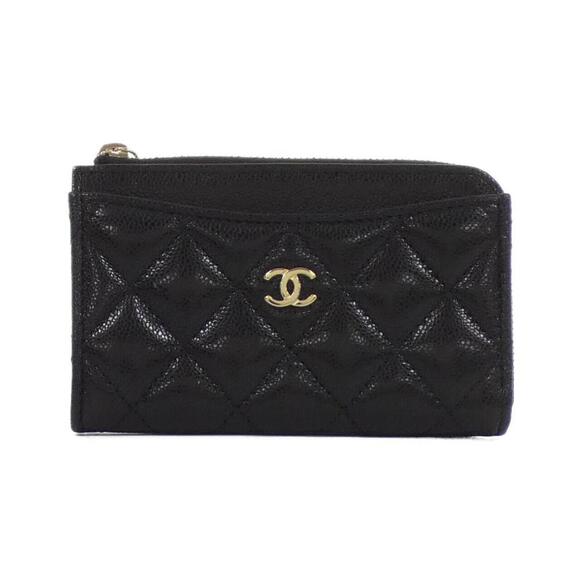 CHANEL Black Card Holder - Picture 1 of 7